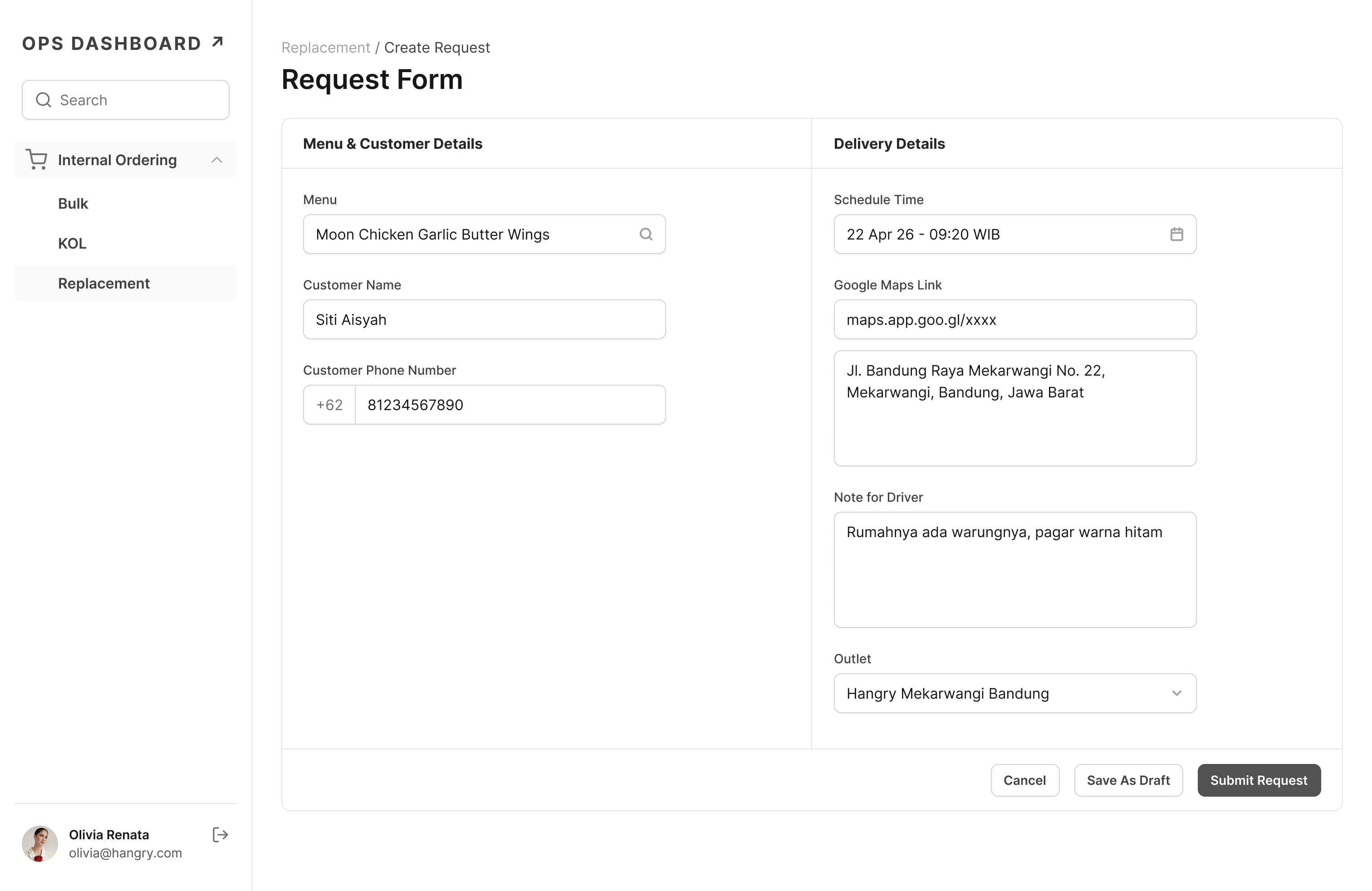 Dashboard step 3