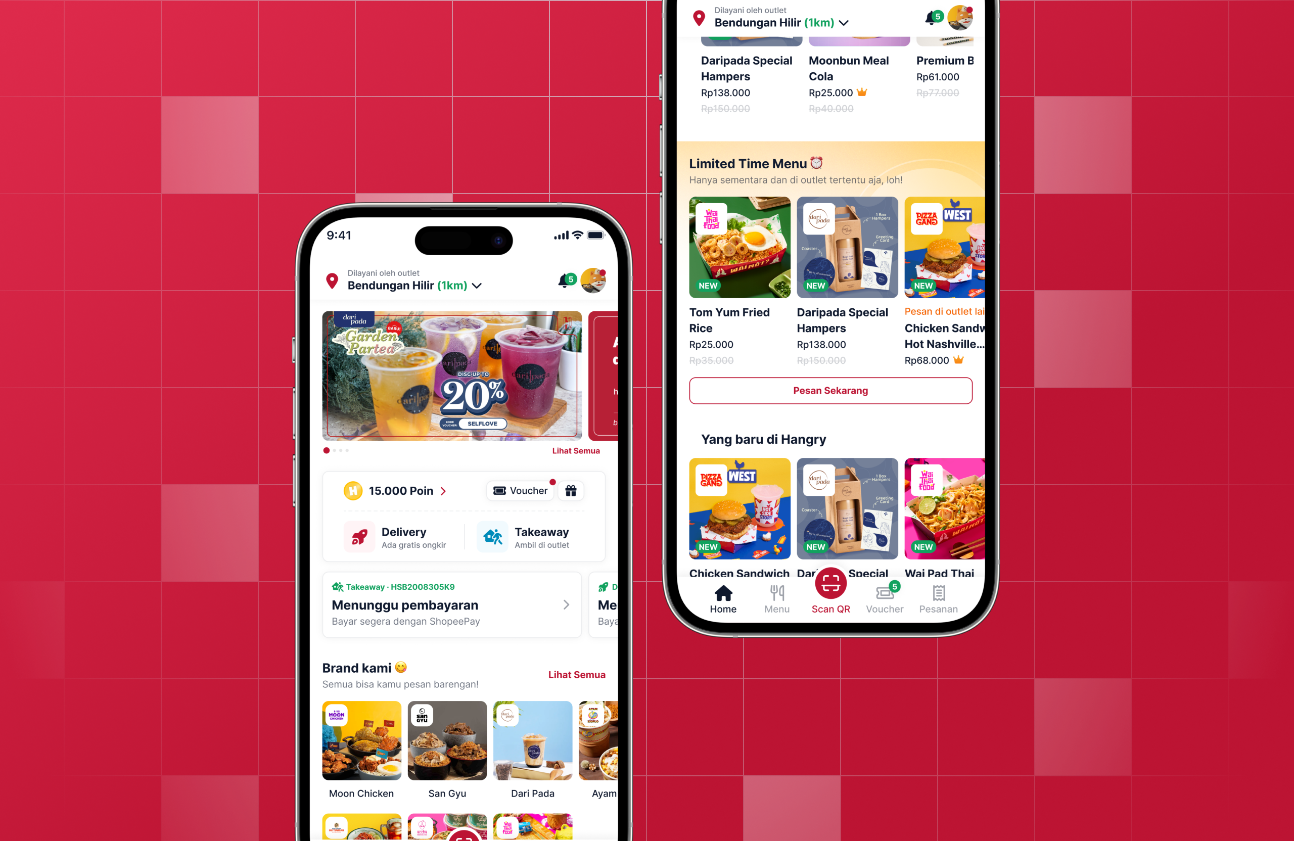 Hangry App LTO Section