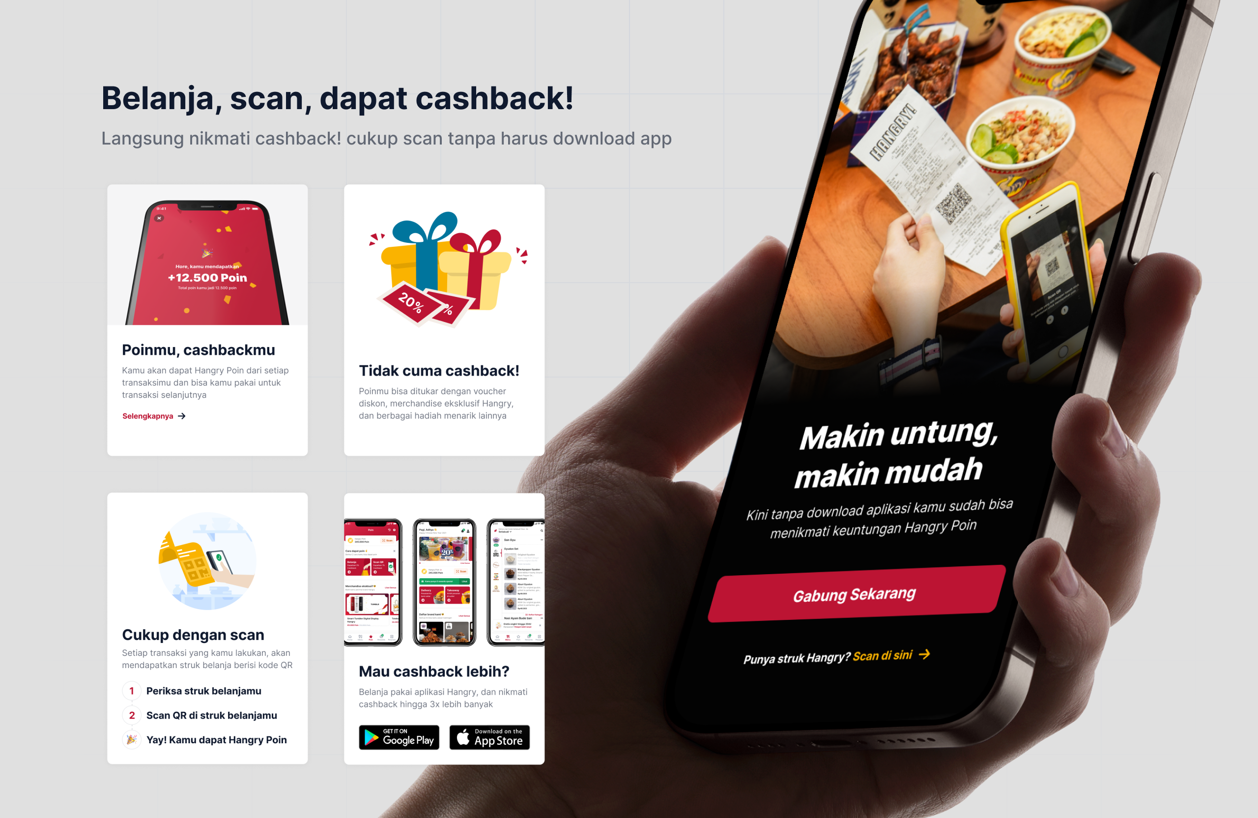 Hangry Point Landing Page